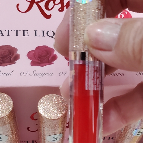 Romantic Beauty Rosey Matte Liquid Lipstick-Sealed - Picture 5 of 11